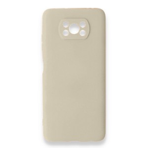 Nettech Xiaomi Poco X3 NFC Uyumlu Nano Arka Koruma Kılıf (Krem) NT-89610