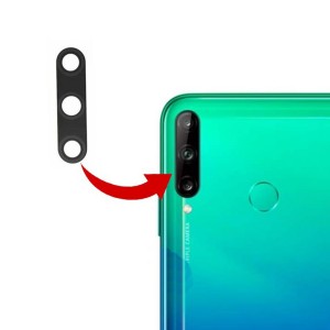 Teknonet Huawei P40 Lite E Uyumlu Kamera Camı (Siyah) NT-89671