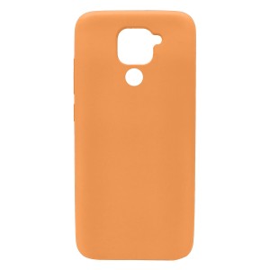 Nettech Xiaomi Redmi Note 9 Uyumlu Nano Arka Koruma Kılıf (Turuncu) NT-89786