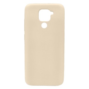 Nettech Xiaomi Redmi Note 9 Uyumlu Nano Arka Koruma Kılıf (Krem) NT-89788
