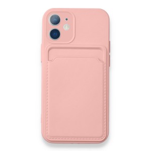 Nettech Apple iPhone 12 Uyumlu NT-89960 Kartlık Nano Arka Koruma Kılıf (Pembe) NT-89960
