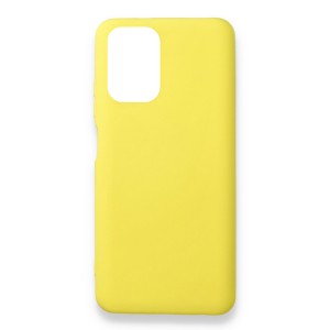 Nettech Xiaomi Redmi Note 10 Uyumlu Nano Arka Koruma Kılıf (Sarı) NT-90044