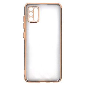 Nettech Samsung Galaxy A31 Uyumlu Renkli Kenar Zone Seri Arka Koruma Kılıf (Çeşitli Renk) NT-89775