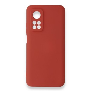 Nettech Xiaomi Mi 10T Uyumlu Nano Arka Koruma Kılıf (Bordo) NT-90076