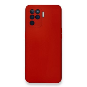 Nettech Oppo Reno 5 Lite Uyumlu Nano Arka Koruma Kılıf (Kırmızı) NT-87589