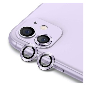 Nettech Apple iPhone 11 Uyumlu Damla Model 2in Kamera Cam Koruyucu (Mor) NT-90094