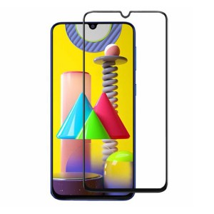 Nettech Samsung Galaxy M31 Uyumlu Ön Koruma Mat Seramik Nano Ekran Koruyucu (Siyah) NT-88597