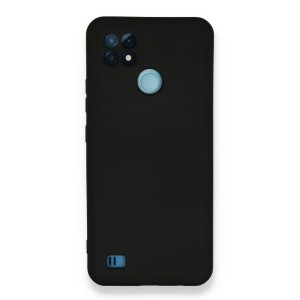 Nettech Realme C21 Uyumlu Nano Arka Koruma Kılıf (Siyah) NT-90190