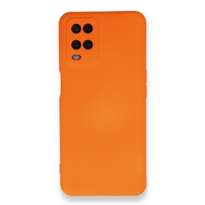Nettech Oppo A54 Uyumlu Lansman Seri Arka Koruma Kılıf (Turuncu) NT-90176