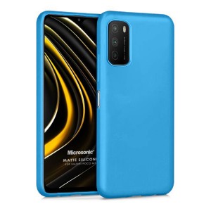Nettech Xiaomi Poco M3 Uyumlu Nano Arka Koruma Kılıf (Mavi) NT-87732