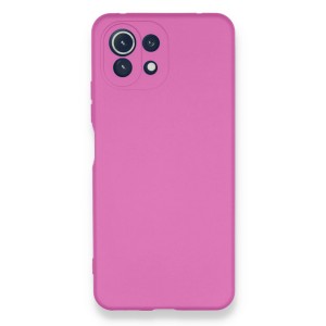 Nettech Xiaomi Mi 11 Lite Uyumlu Nano Arka Koruma Kılıf (Pembe) NT-87700