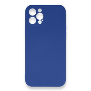 Nettech Apple iPhone 12 Pro Uyumlu Nano Arka Koruma Kılıf (Lacivert) NT-87246