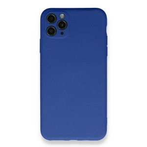 Nettech Apple iPhone 11 Pro Max Uyumlu Nano Arka Koruma Kılıf (Lacivert) NT-87234