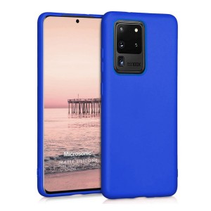 Nettech Samsung Galaxy S20 Ultra Uyumlu Nano Arka Koruma Kılıf (Lacivert) NT-87441