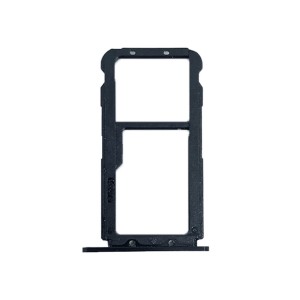 Teknonet Huawei Mate 20 Uyumlu Hafıza Kart + Sim Metali (Siyah) NT-90223