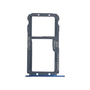 Teknonet Huawei Mate 20 Uyumlu Hafıza Kart + Sim Metali (Mavi) NT-90245