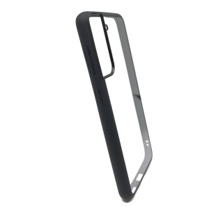Nettech Samsung Galaxy S21 Plus Uyumlu NT-88814 Crystal Hybrid Seri Arka Koruma Kılıf (Siyah) NT-88814