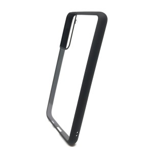 Nettech Samsung Galaxy S21 Plus Uyumlu NT-88814 Crystal Hybrid Seri Arka Koruma Kılıf (Siyah) NT-88814