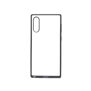 Nettech Samsung Galaxy Note 10 Uyumlu Crystal Hybrid Seri Arka Koruma Kılıf (Siyah) NT-88818