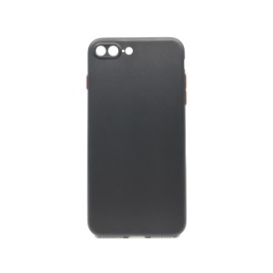 Nettech Apple iPhone 7 Plus Uyumlu Ultra Slim Arka Koruma Kılıf (Siyah) NT-87900