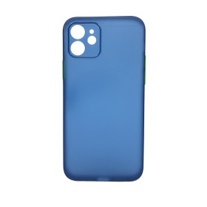 Nettech Apple iPhone 12 Uyumlu Ultra Slim Arka Koruma Kılıf (Mavi) NT-87879