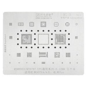 Xiaomi Redmi Note4 Serisi Entegre Kalıplar Ve Board Tutucu NT-90326