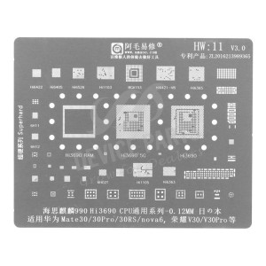 Huawei Mate30 Serisi Entegre Kalıplar Ve Board Tutucu NT-90319