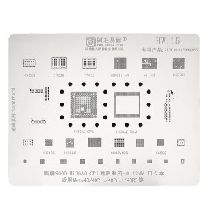 Huawei mate 40 İşlemci Entegre Kalıplar Ve Board Tutucu NT-90337