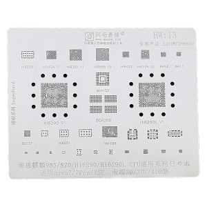 Huawei Nova 7 İşlemci Entegre Kalıplar Ve Board Tutucu NT-90335