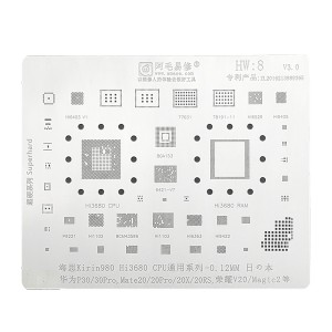Huawei P30 İşlemci Entegre Kalıplar Ve Board Tutucu NT-90332