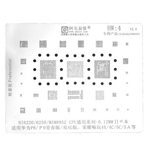 Huawei P8-P9 Entegre Kalıp Kalıplar Ve Board Tutucu NT-90328