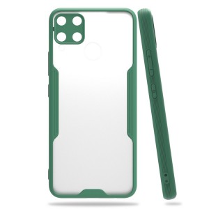 Nettech Huawei P40 Lite Uyumlu Platin Seri Arka Koruma Kılıf (Yeşil) NT-86429