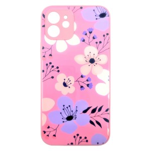Nettech Apple iPhone 12 Mini Uyumlu NT-87857 Laser Baskı Desenli Arka Koruma Kılıf (Çeşitli Renk) NT-87857