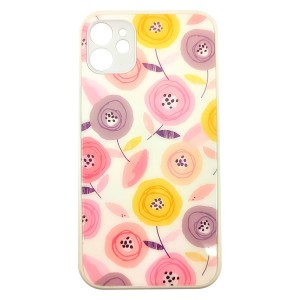 Nettech Apple iPhone 12 Mini Uyumlu NT-87857 Laser Baskı Desenli Arka Koruma Kılıf (Çeşitli Renk) NT-87857