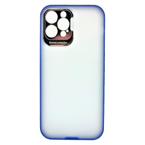 Nettech Apple iPhone 12 Pro Max Uyumlu Fluence Seri Arka Koruma Kılıf (Mavi) NT-88857