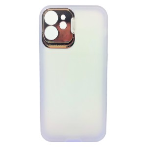 Nettech Apple iPhone 12 Mini Uyumlu Fluence Seri Arka Koruma Kılıf (Lila) NT-88843