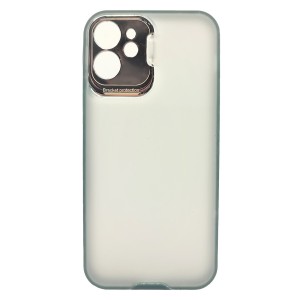 Nettech Apple iPhone 12 Mini Uyumlu Fluence Seri Arka Koruma Kılıf (Yeşil) NT-88841