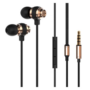 Helt HT-HS01 3.5 Jack Girişli Kulak İçi Kulaklık (Gold) NT-86702