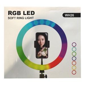 Rgb Led WH26 Ringlight 10 inç Led Işık (Beyaz) NT-91113