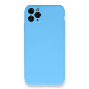 Nettech Apple iPhone 11 Pro Max Uyumlu Nano Arka Koruma Kılıf (Mavi) NT-91162