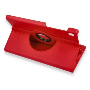Nettech Lenovo Tab M10 HD TB-X505F Uyumlu 360 Kapaklı Kılıf (Kırmızı) NT-91100