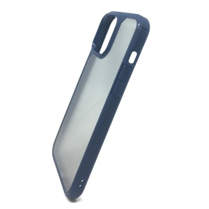Nettech Apple iPhone 13 Pro Uyumlu NT-91200 Karbon Seri Arka Koruma Kılıf (Lacivert) NT-91200
