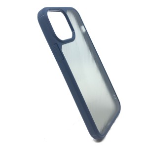 Nettech Apple iPhone 13 Pro Uyumlu NT-91200 Karbon Seri Arka Koruma Kılıf (Lacivert) NT-91200