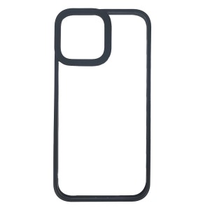 Nettech Apple iPhone 13 Uyumlu Air Skin Glass Seri Arka Koruma Kılıf (Siyah) NT-91173