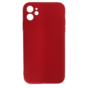 Nettech Apple iPhone 11 Uyumlu Nano Arka Koruma Kılıf (Kırmızı) VR-19300