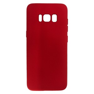 Nettech Samsung Galaxy G950 S8 Uyumlu Nano Arka Koruma Kılıf (Kırmızı) NT-87358