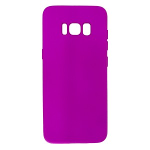 Nettech Samsung Galaxy G950 S8 Uyumlu Nano Arka Koruma Kılıf (Mor) NT-87359