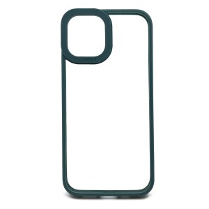 Nettech Apple iPhone 12 Pro Max Uyumlu BigEyes Arka Koruma Kılıf (Yeşil) NT-88044