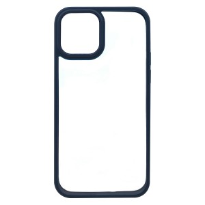 Nettech Apple iPhone 12 Pro Uyumlu Soft Akrilik Seri Arka Koruma Kılıf (Mavi) NT-87981