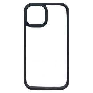 Nettech Apple iPhone 12 Pro Uyumlu Soft Akrilik Seri Arka Koruma Kılıf (Siyah) NT-87979